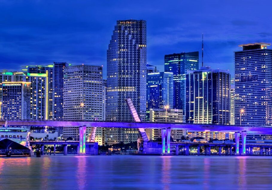 downtown, miami, florida