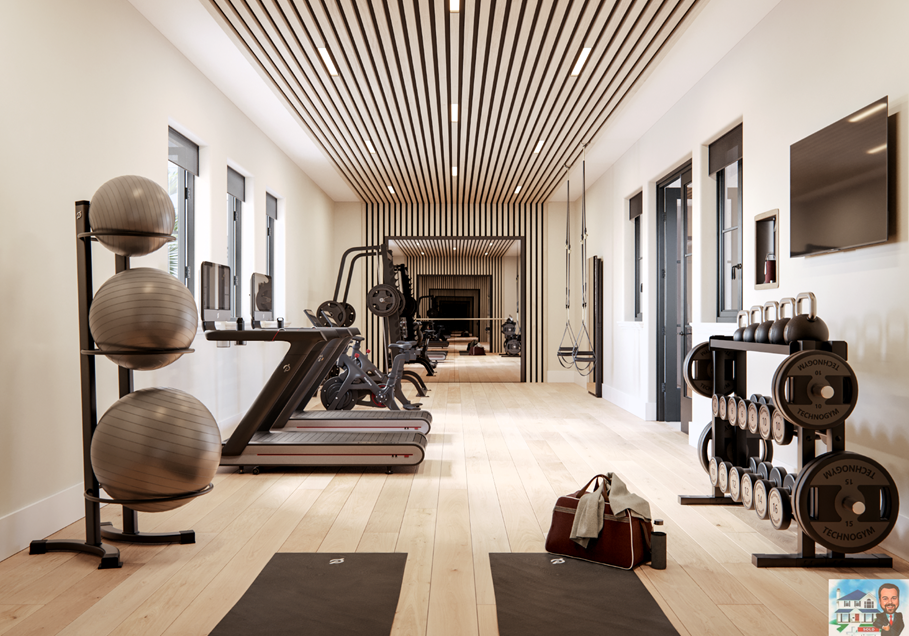 fittness center, the village at coral gable, coral gables, miami