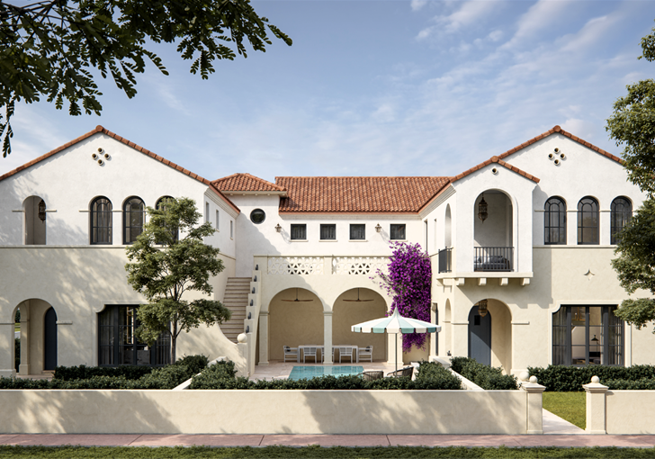 villas, the village at coral gables, coral gables, miami